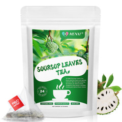 Soursop Tea Bags 100% Natural Graviola Leaves, Hoja Guanabana Tea, Caffeine Free