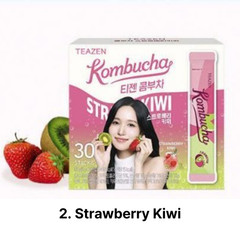 Teazen Kombucha 5g x 30ea Prebiotic Tea K-Food TWICE Official Model Sugar Free