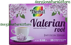 THERBAL Te de Valeriana Root Tea 100% Original (Veleriana edulis) Caffeine Free