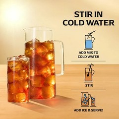Lipton Unsweetened Black Tea Iced Tea Mix, 28 Quarts