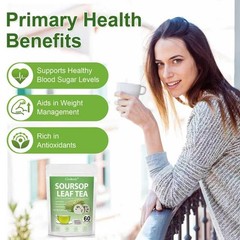 Soursop Leaves Tea 2g x 60 Teabags | 100% Natural Graviola 60