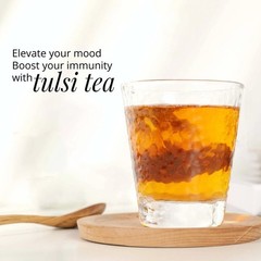 225 Holy Basil Tea Bags, Pure Tulsi Tea, All Natural Herbal Tea, No Caffeine