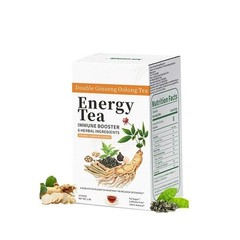 Energy Tea Immune Booster Ginseng Oolong Tea, Kidney Liver Tea For Women & Men