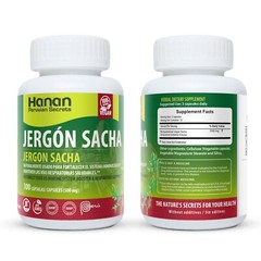 Hanan Jergon Sacha | 100 Capsules | Naturally Aids in Supporting Healthy Respira