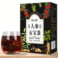 30Pcs Ginseng Six Treasure Tea , Kidney Tea ,Liver Tea , Red Date Kidney Health
