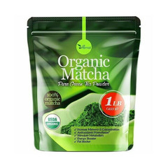 uVernal Organic Matcha Pure Green Tea Powder [USDA Organic] 1 lb (453g)