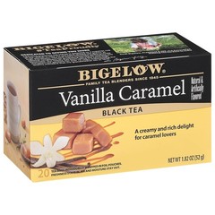 Bigelow Tea Toasted Coconut Almond Bark, Black Tea Bags, 18 Count Box Pack of 6