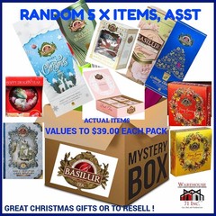 BASILUR TEA Collection , MYSTERY BOX, 5 PACK AMAZON DEAL , GIFT PACK DEAL