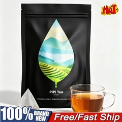 PiPi Tea Organic Oolong Tea Bags – Whole Leaf, 20 Tea Bags, Cortisol & Calming