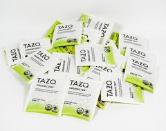 34 Tazo Organic ZEN Tea sealed Bag Caffeine Kosher