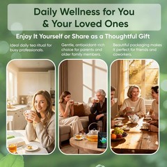 Oolong Tea Bags – Organic Whole Leaf Oolong – 20 Bags (5g Each) – Natural Relaxi