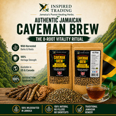 Jamaican Caveman Brew – Strong Back Tea- 7 Powerhouse Roots-Stamina & Energy
