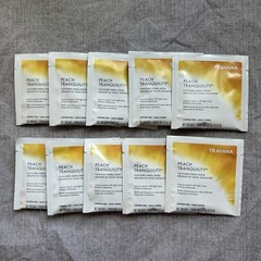 RARE Starbucks Teavana Peach Tranquility Peach Herbal Tea Bags 10ct