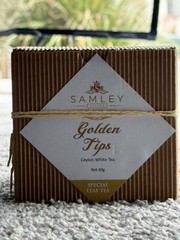 Samley Ceylon Golden Tips White Tea Loose Leaf Tea & Infusion Ceylon 40g