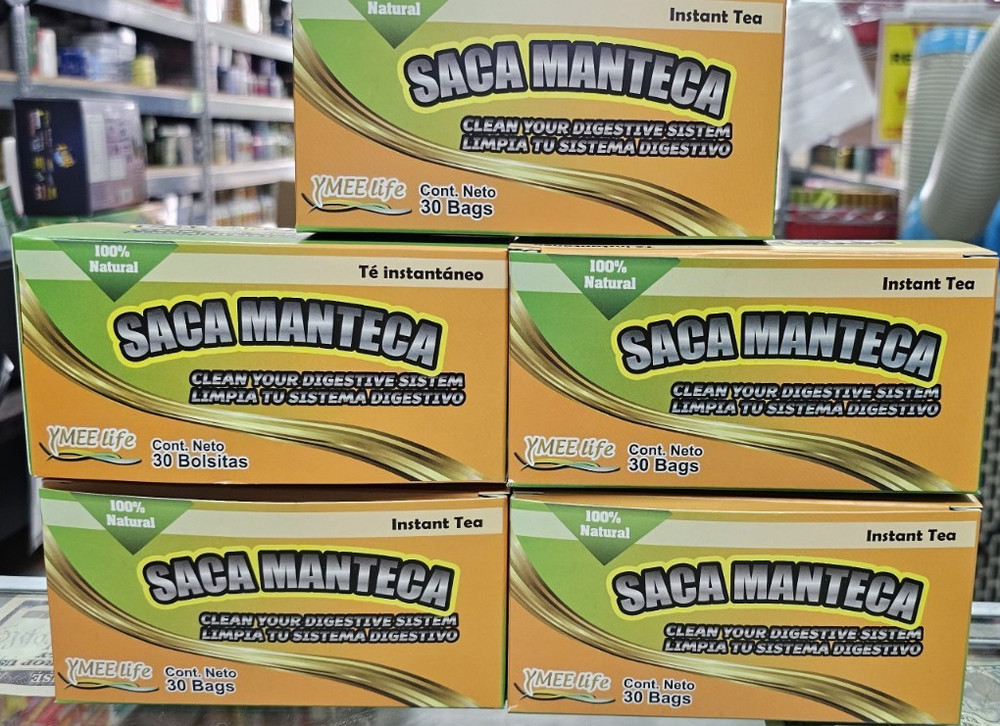 YMEE life Saca Manteca Instant Tea 100% Natural 30 Bags Tea & Infusion Bagged