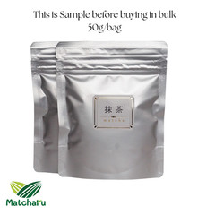Ceremonial Matcha 50g SAMPLE- JAPAN – 100% First Flush BESTSELLER FOR CAFE in US
