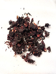 Organic Red Hibiscus Dried Flowers, 1 ounce