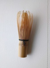 Japanese Handcrafted Golden Bamboo Matcha Tea Whisk Traditional Tool