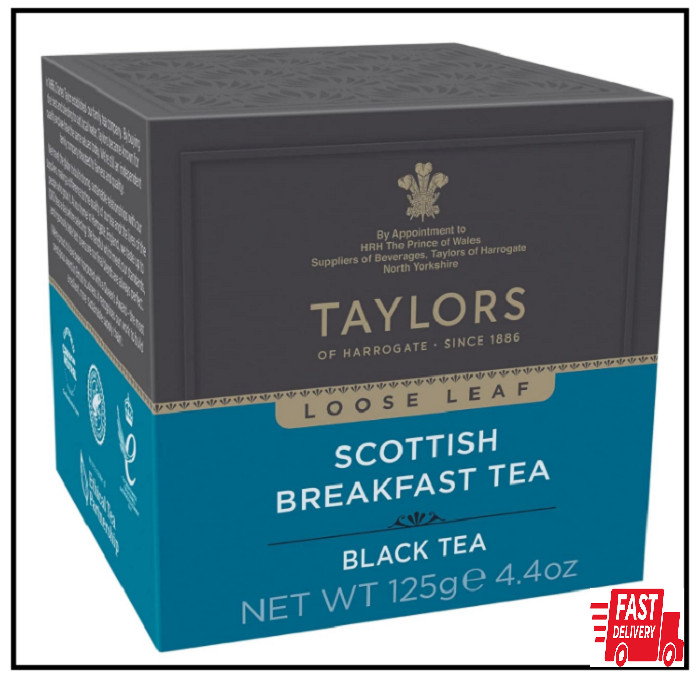 Taylors of Harrogate Scottish Breakfast Loose Leaf, 4.41 Ounce Carton
