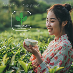 TODICAMP USDA Organic Silver Needle Tea – 16 Ounces of Premium Silver Needle Tea