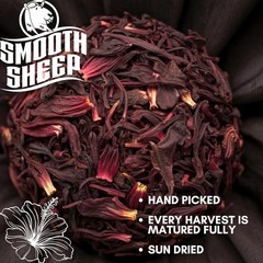 Smooth Sheep 1 LB 100% Premium Dried Hibiscus Flowers Tea,Jaimaica Tea