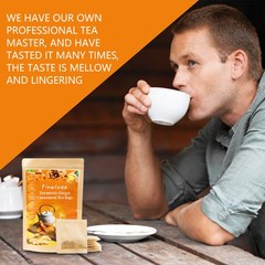 120 Premium Turmeric, Ginger, Cinnamon Blend Tea Bags, Natural No Additive