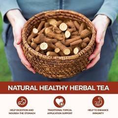 75 Count Burdock Root Tea Bags Natural Detox, Liver Support, Digestion Aid