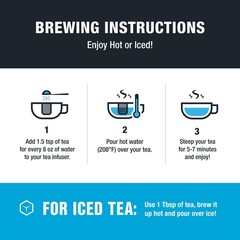 Tiesta Tea Blueberry Wild Child, Bulk Pouch – 200 Cups, Child