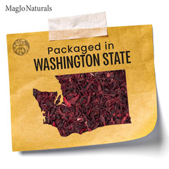 Naturals, Hibiscus Flowers 1LB (16 Oz) Hibiscus Tea Cut & Sifted Flowers, Flor D