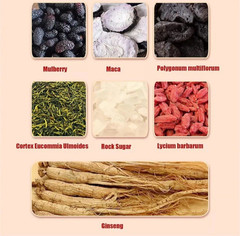 Ginseng six treasure tea , Kidney tea ,liver tea , red date kidney health – 30pc