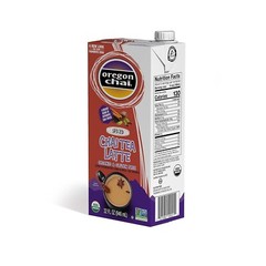 6-Pack Oregon Chai Spiced Chai Tea Latte Concentrate Organic Gluten Free, 32oz