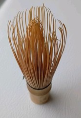 Japanese Handcrafted Golden Bamboo Matcha Tea Whisk Traditional Tool