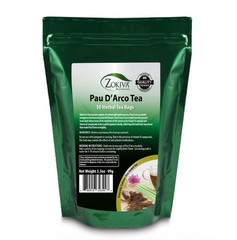 Pau D’Arco Tea 50 Bags – Bulk Herbal Tea – Caffeine Free – All Natural – Zokiva