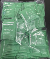 96 Pack Teavana Radiant Green Tea Starbucks Tea Filter Bags Tea Bags BULK