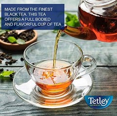 Tetley British Blend Premium Black Tea, Regular, 80 Teabags (Pack of 1)