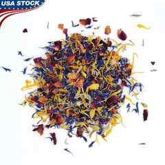 Natural Edible Flower Petals Baking Garnishing Teas Infusions Culinary Use