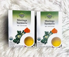 Moringa Turmeric Herbal Cup No Caffeine 2 Boxes 32 Tea Bags United States