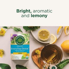 Traditional Medicinals Organic Everyday Detox Lemon Tea Skin Liver 6 Pk 11/2028