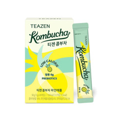 TEAZEN Kombucha 30 Sticks Set – Lemon & Peach & Pineapple | BTS Favorite