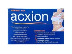 Acxion Herbal Pineapple & Green Tea Blend – Traditional Artichoke, Pu-erh & Oat