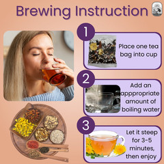 Dandelion Wolfberry Tea 120g Caffeine Free Detox Liver Kidney Support Blend