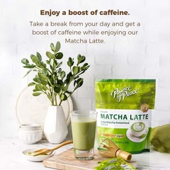 Prince of Peace 3 in 1 Matcha Latte – Instant Beverage – 12 Sachets