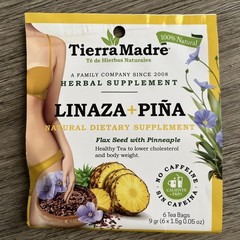Tierra Madre Linaza + Pineapple 6 Pack Of. 6 Tea Bag