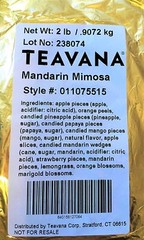 Teavana Mandarin Mimosa Herbal Tea By Teavana (2 Pound Bag)