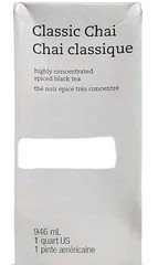 Classic Chai Concentrated Black Tea BB 06/2026