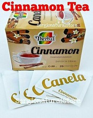 3 Packs Cinnamon Tea / Te de Canela 75 Wrapped Tea Bags Infusion Made in Mexico