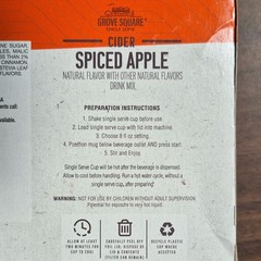 Grove Square Spiced Apple Cider Single Serve Cups 24 Pack 15.66oz