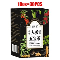 Ginseng six treasure tea , Kidney tea ,liver tea , red date kidney health 90PCS