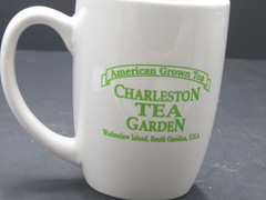 Tea Coffee Cup American Grown Tea Charleston Tea Garden Wadmalaw Island Carolina