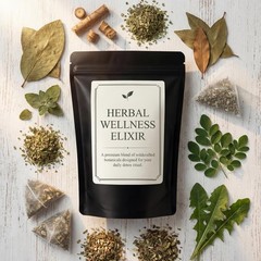Jamaican Healing Garden Blood Detox Tea Wildcrafted Herbs with Guaco Oregano 1